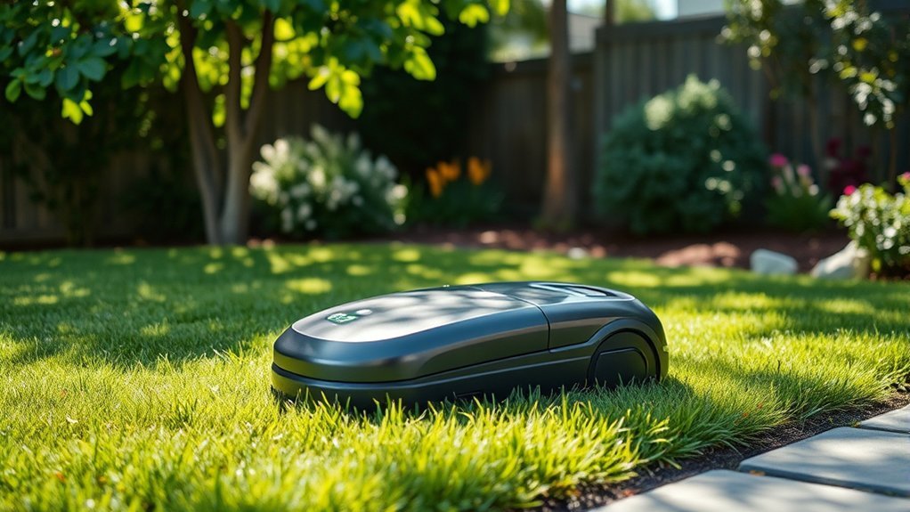 quiet efficient yard maintenance