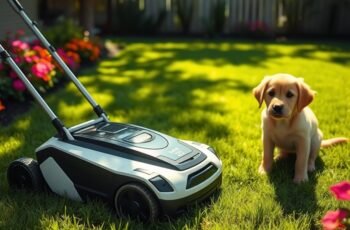 Robot Mower Safety Around Dogs