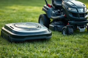 Robot Mower Vs Ride-On Mower Safety