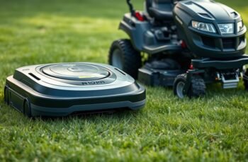 Robot Mower Vs Ride-On Mower Safety