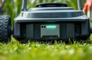 Robotic Mower Lift Sensor Safety