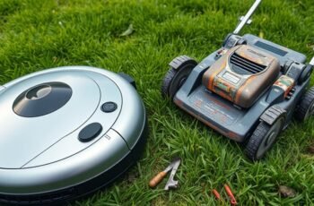 Robotic Mower Vs Regular Mower Maintenance