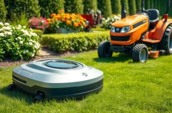 Robot Mower Vs Lawn Tractor