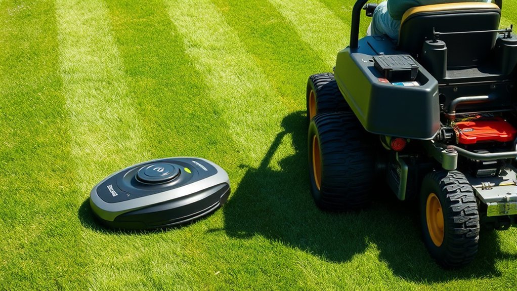 robots simplify lawn maintenance