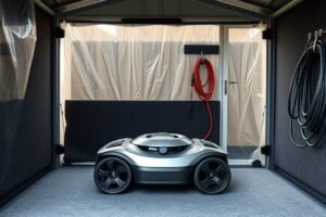 Robot Lawn Mower Storage Security