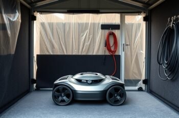 Robot Lawn Mower Storage Security