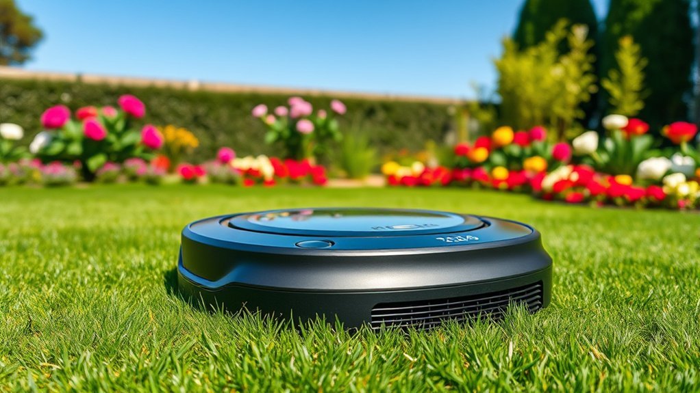 small lawn robotic mower considerations