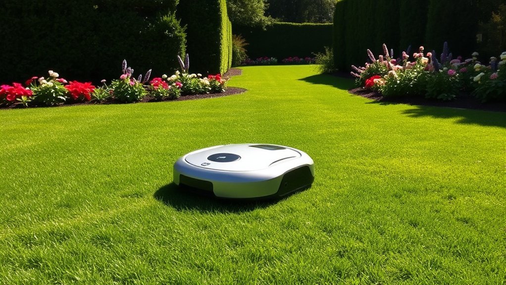 suitable lawns for robotic mowing