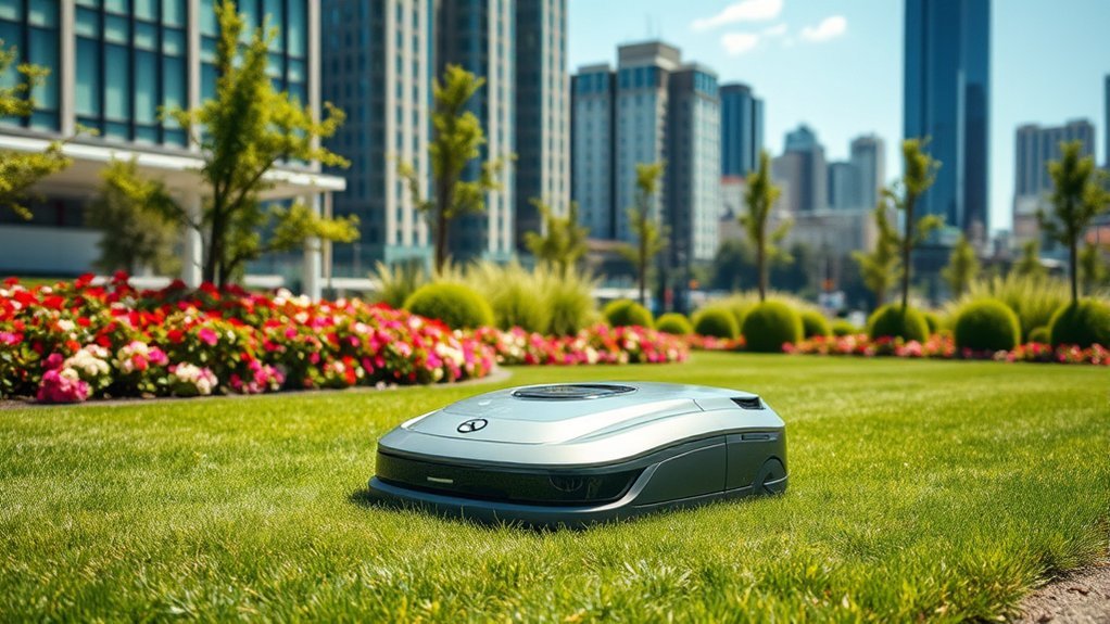urban garden robot mower considerations