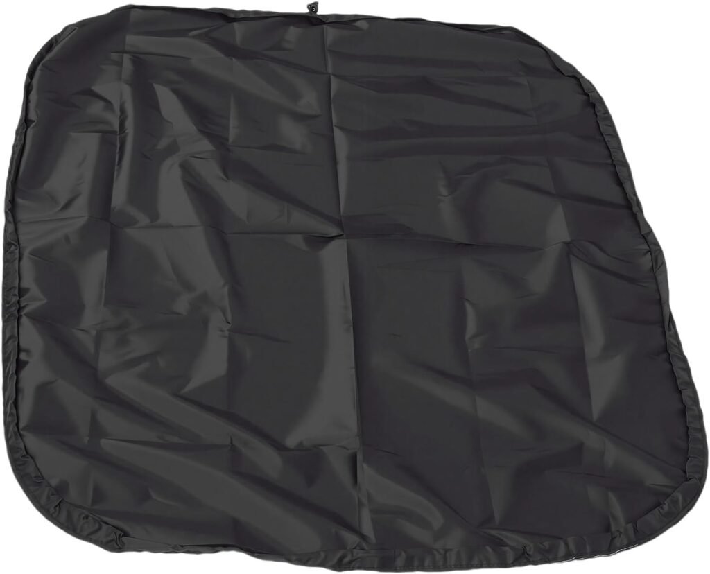 Yosoo Robot Lawn Mower Cover, Sunlight Proof Wind Strap System Rain Barrier, for Oxford Cloth Material, with Efficient Access, for Garden Equipment Dust Protection