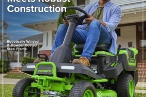 Greenworks 80V 30″ Cordless Riding Lawn Tractor Review