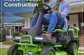 Greenworks 80V 30″ Cordless Riding Lawn Tractor Review